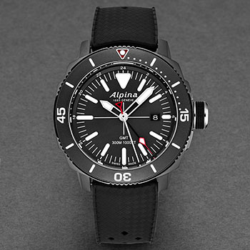 Alpina Seastrong Diver Men's Watch Model AL247LGG4TV6 Thumbnail 3